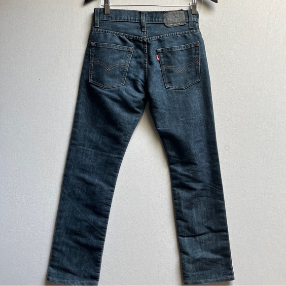 Levi's 511 Slim Straight Jeans Classic Denim Sz 16/ 28” - Picture 2 of 12